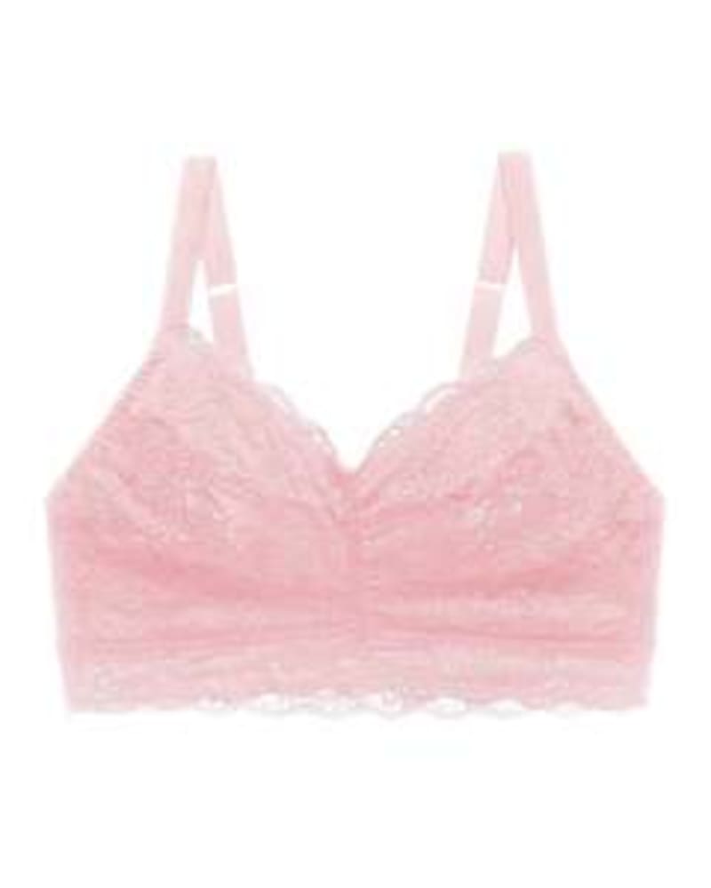 Front of a size M Ultra Curvy Sweetie Bralette in Pink Lilly by Cosabella. | dia_product_style_image_id:253742